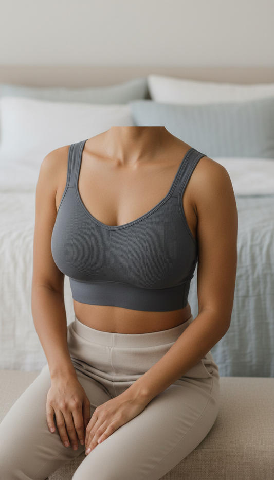 Support Bra with Adaptive Straps